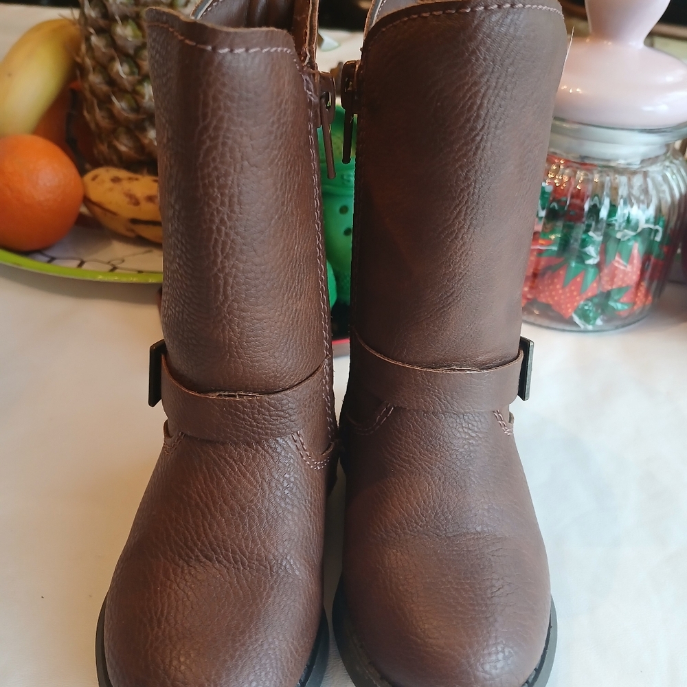 Brown Leather Boots